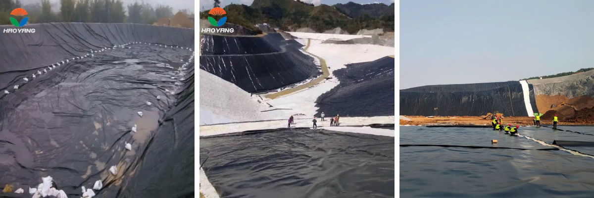 10m Wide HDPE Geomembrane for Large Projects