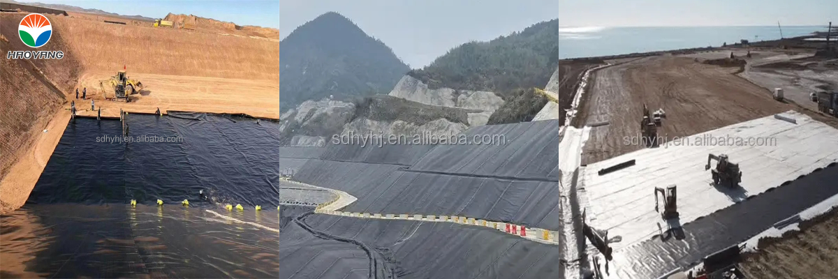 Virgin 100% 2mm HDPE Geomembrane For Mining.jpg