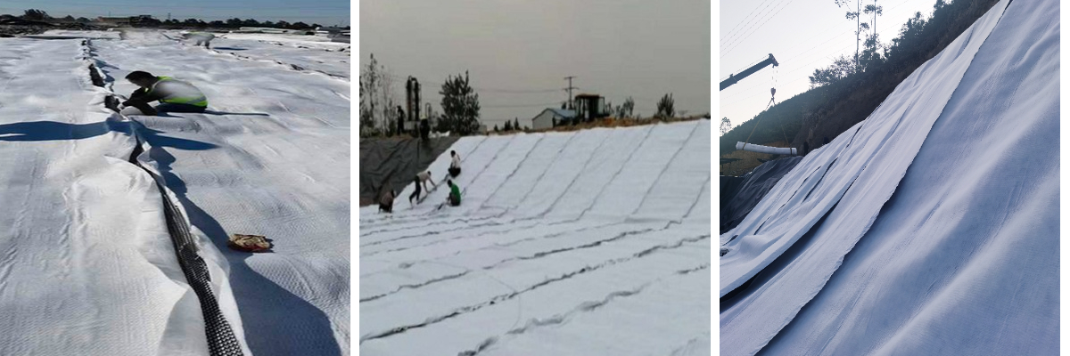 ตาข่ายระบายน้ำคอมโพสิต 200g/5.0mm/200g ตาข่ายระบายน้ำคอมโพสิต 200g/5.0mm/200g