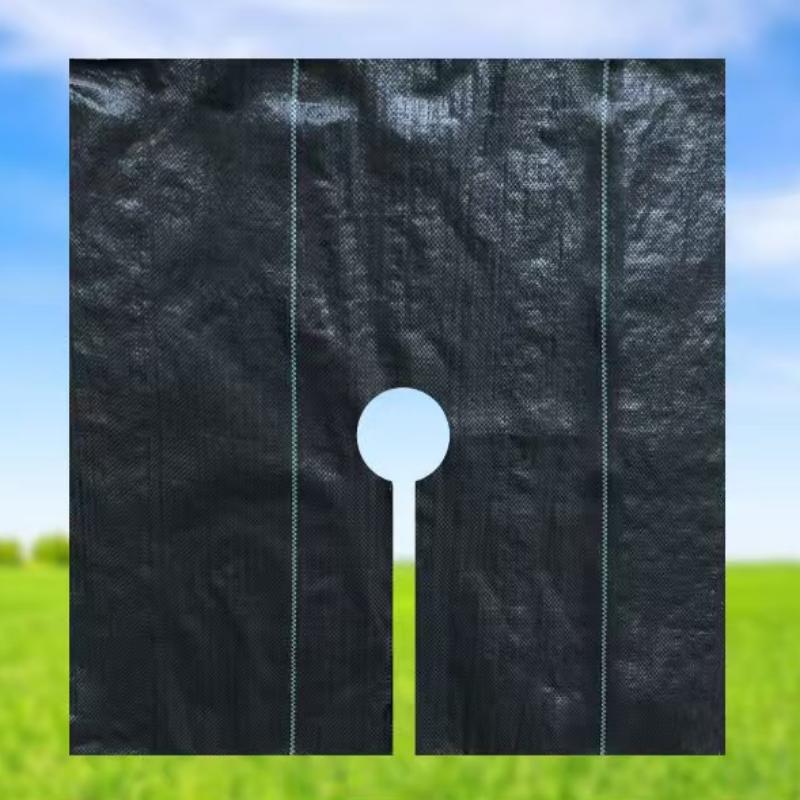 Perforated 90g PP Woven Weed Barrier Fabric