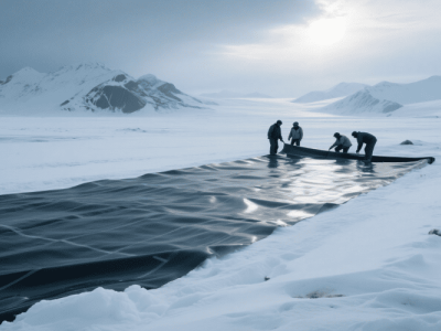 ผลิตภัณฑ์ “เฮา” – แผ่นกันซึมสำหรับพื้นที่หนาวเย็นจัด