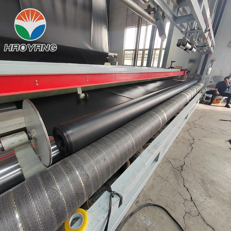 Géomembrane en polyéthylène haute densité