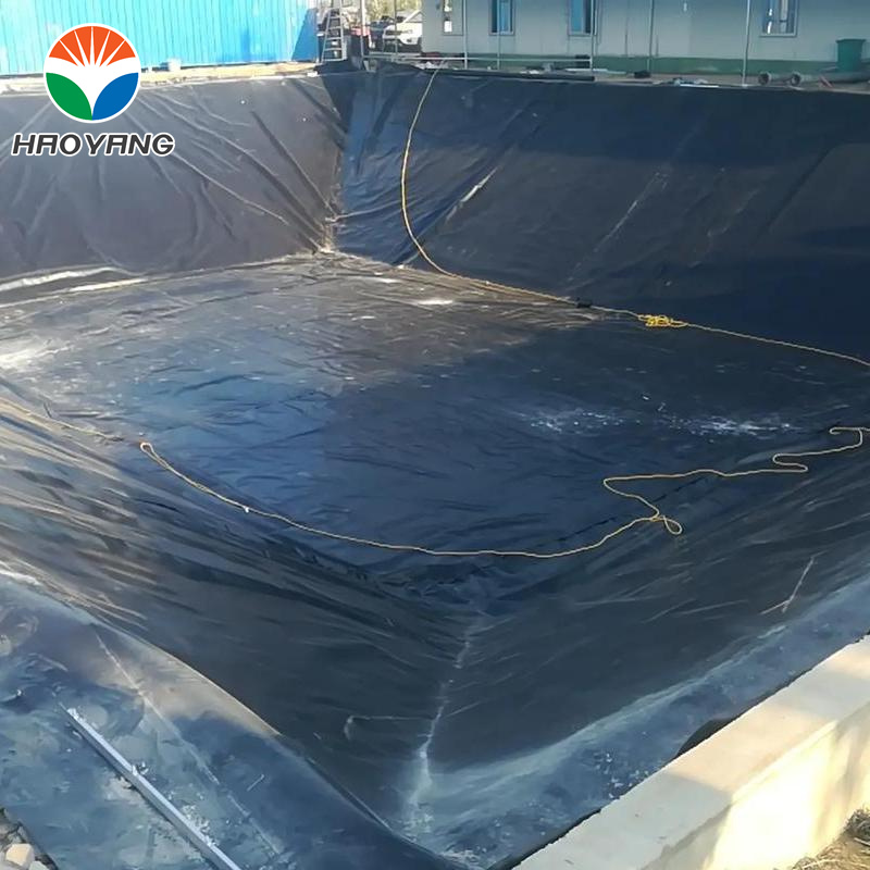 Revestimiento de estanque de HDPE