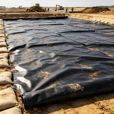 Geomembrana de HDPE