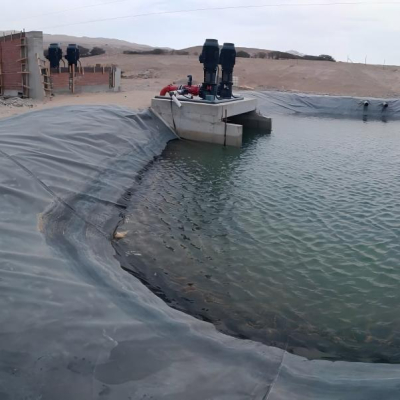 แผ่นเมมเบรนกันซึม HDPE หนา 40 มิลลิเมตร