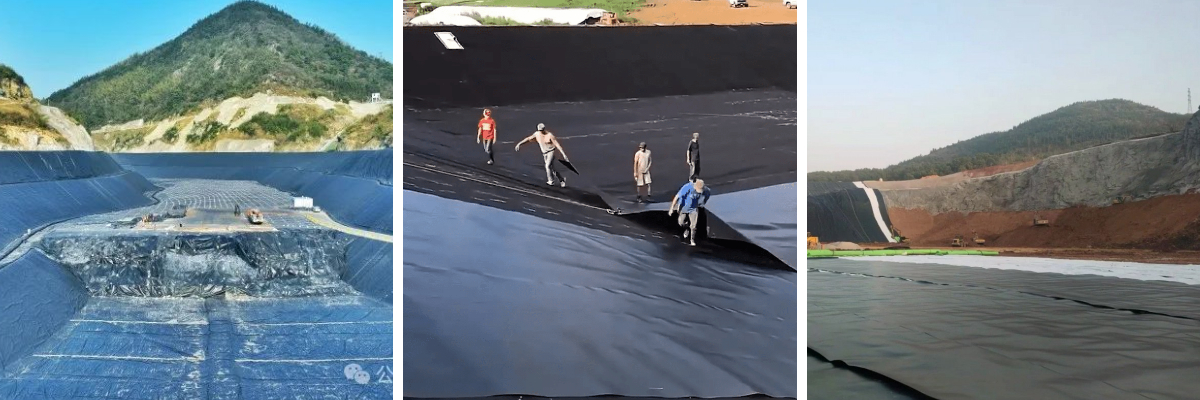 Protection de l'environnement grâce à la géomembrane d'étanchéité des décharges en PEHD