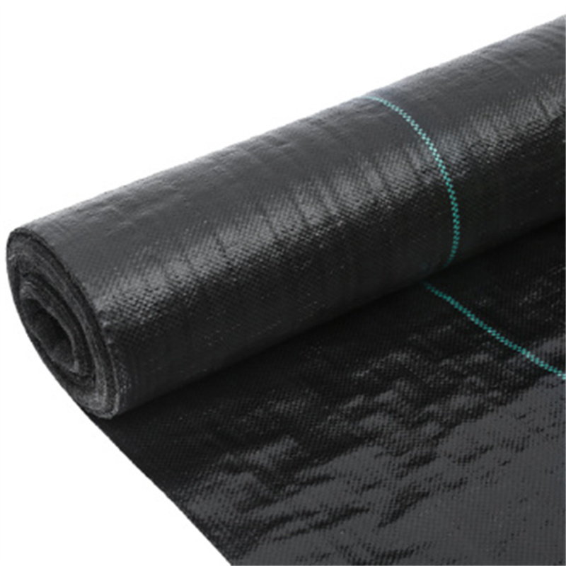 Perforated 90g PP Woven Weed Barrier Fabric