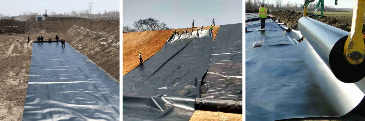 40mil HDPE Geomembrane