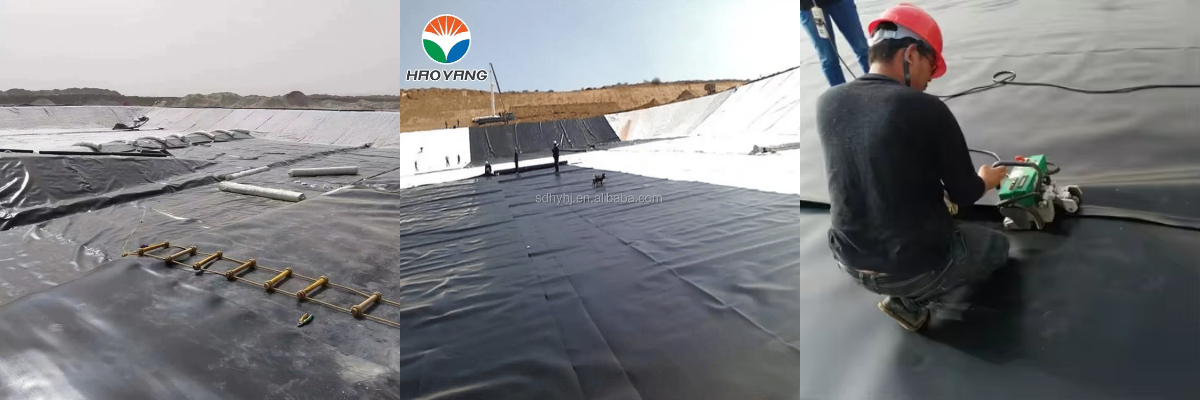 40 mil HDPE Geomembrane for Mining