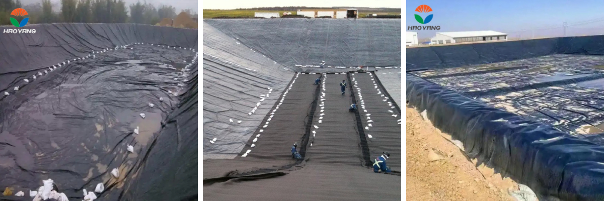 เมมเบรน HDPE สำหรับหางแร่