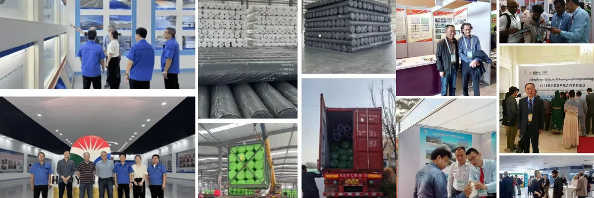 بطانة جيوممبرين ناعمة من البولي إيثيلين عالي الكثافة