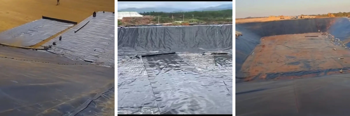 Lapisan Geomembran untuk Penggunaan di Tempat Pembuangan Sampah