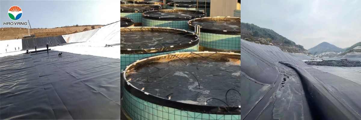 Revestimento HDPE de 40 mils Revestimento HDPE de 40 mils