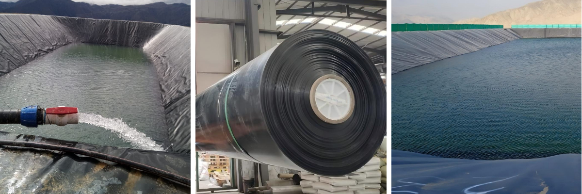 Pasokan Liner HDPE 20 Mil Pasokan Liner HDPE 20 Mil