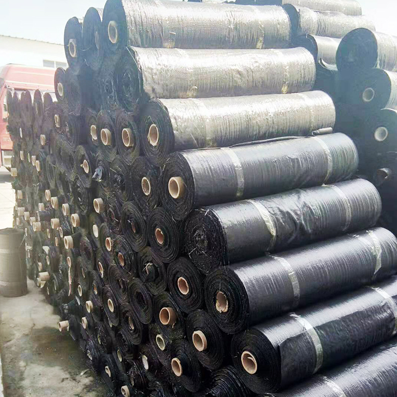 Perforated 90g PP Woven Weed Barrier Fabric