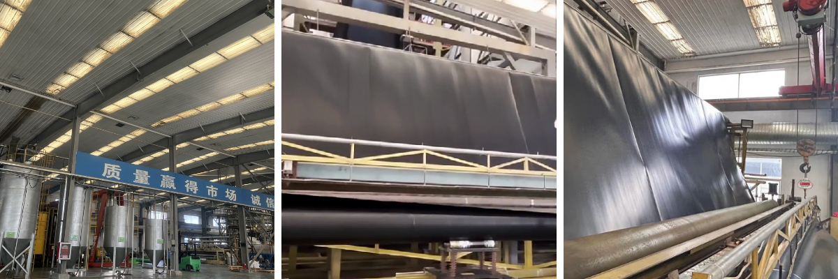 แผ่นซับเมมเบรน HDPE หนา 40 มิล