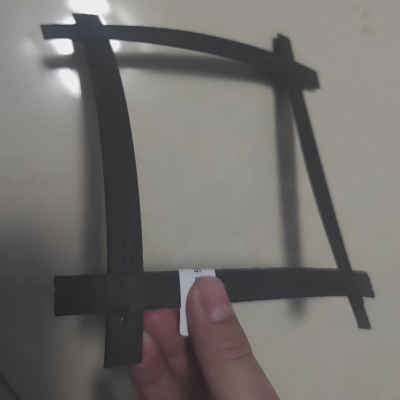 Steel Plastic Geogrid