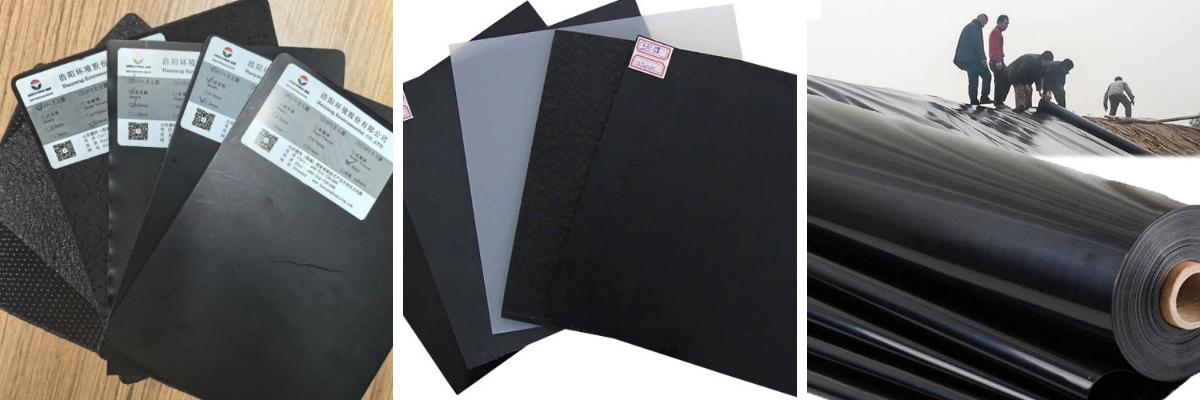 แผ่นกันซึม PVC หนา 0.75 มม.