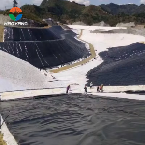 Revestimento de Geomembrana de Bauxite da Guiné