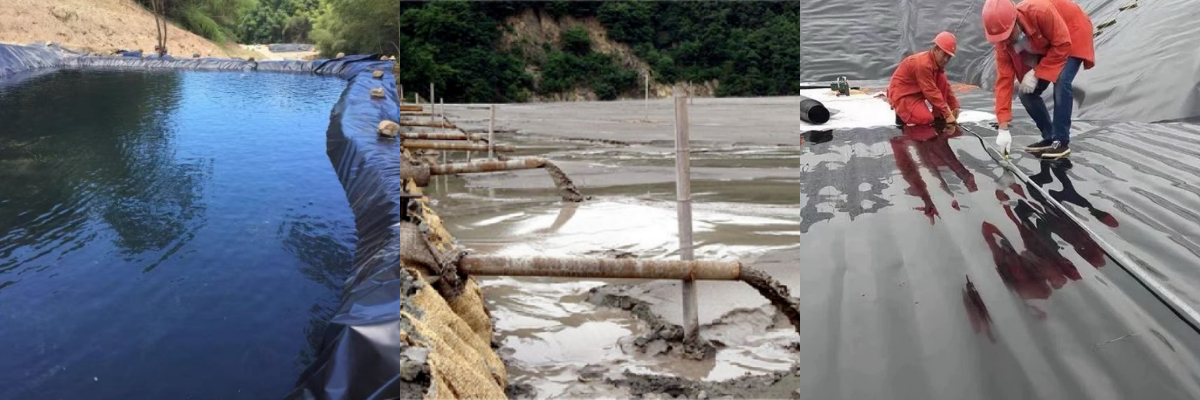 40 mil HDPE Geomembrane Pond Liner