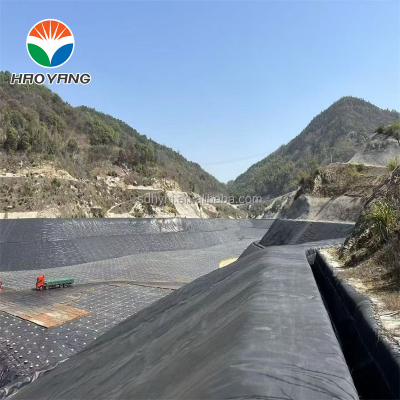 แผ่น Geomembrane HDPE กันน้ำ 1.5 มม.