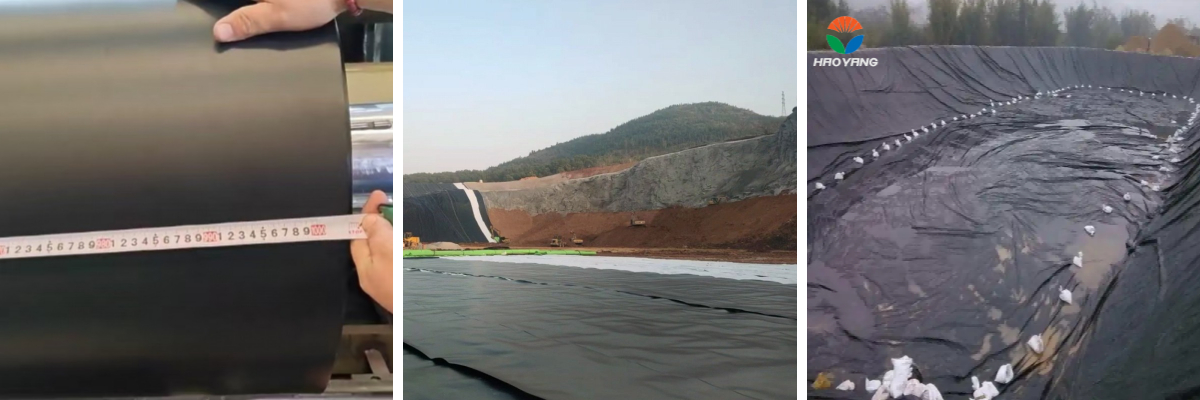 แผ่นซับ HDPE Geomembrane: โซลูชันกันซึมที่คุ้มค่า