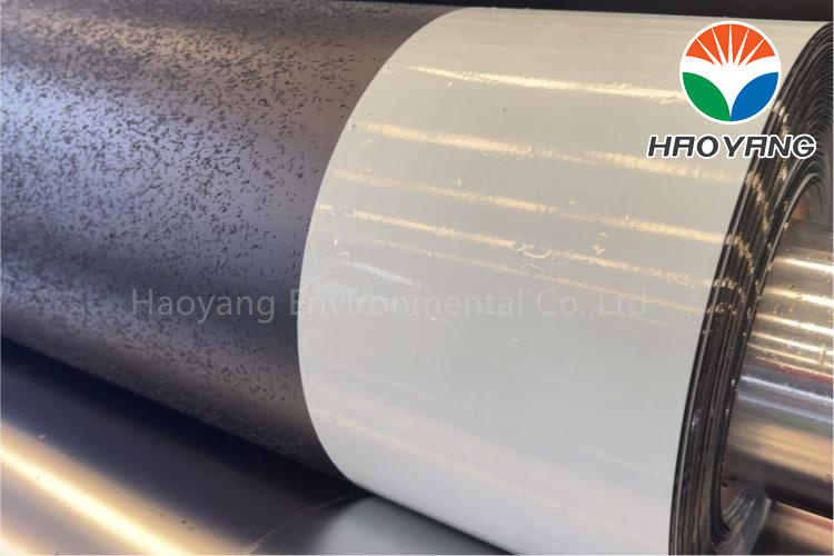 Ipinakilala ng Haoyang ang Teknolohiya ng Proteksiyon ng Pelikulang Upang Pagbutihin ang Kalidad ng Geomembrane Welding sa Masakit na kapaligiran.jpg