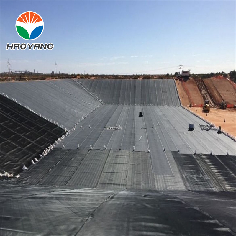 Geomembrane Liner for Solid Waste Disposal: UV-Resistant, Tear-Proof for Landfill Cells & Containment Areas