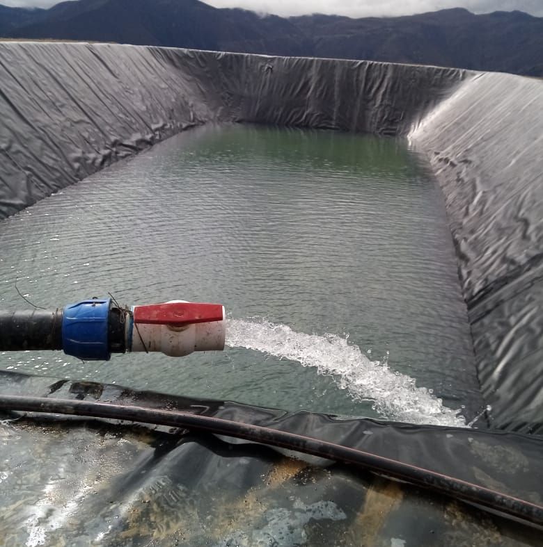 Pasokan Liner HDPE 20 Mil