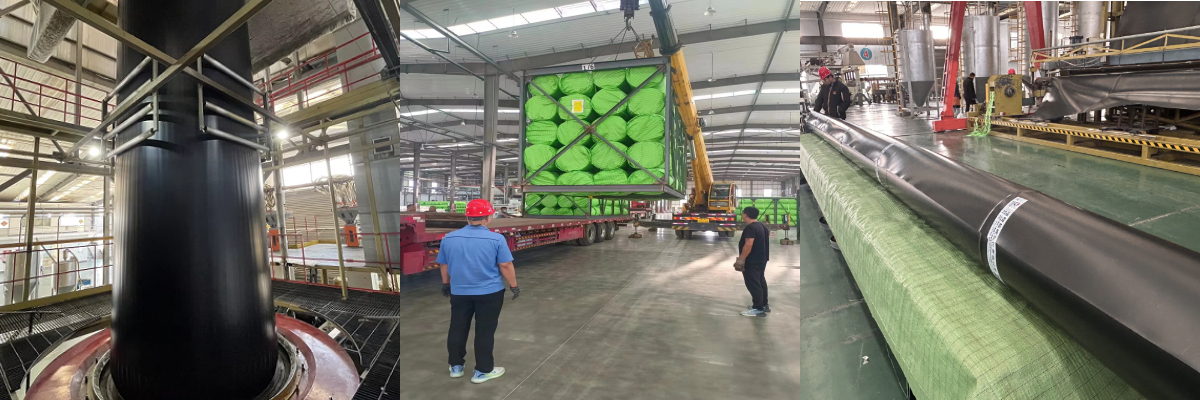 แผ่นกันซึมกว้าง 10 เมตร แผ่นกันซึมกว้าง 10 เมตร