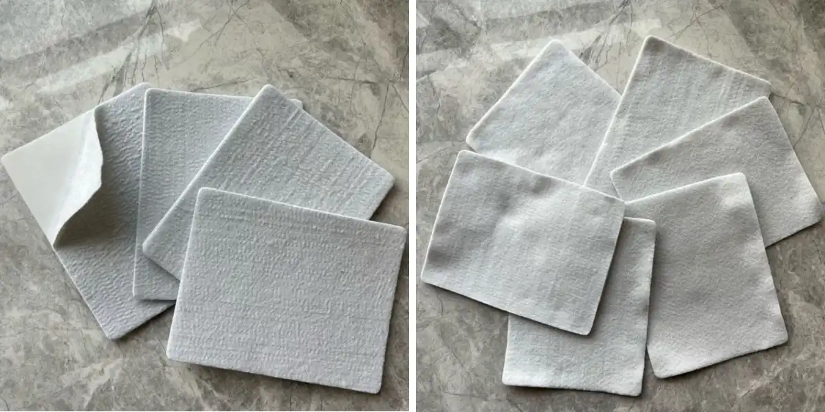 Composite geomembrane and staple nonwoven geofabrics for Water Governance Project