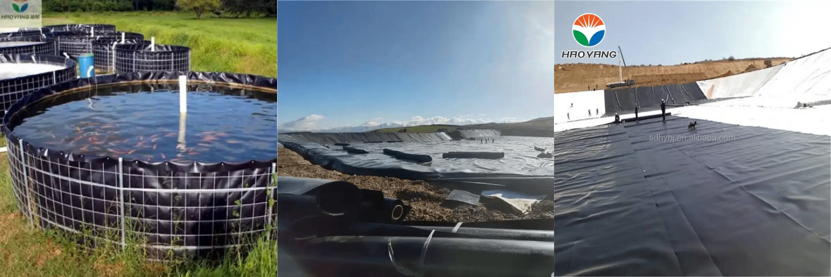 Géomembrane en PEHD de 30 mils