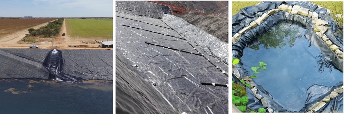 Géomembrane en PEHD feuille de 1,5 mm