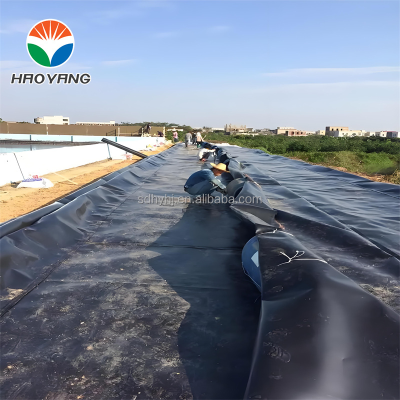แผ่น Geomembrane HDPE หนา 1.5 มม. สำหรับหลุมฝังกลบ