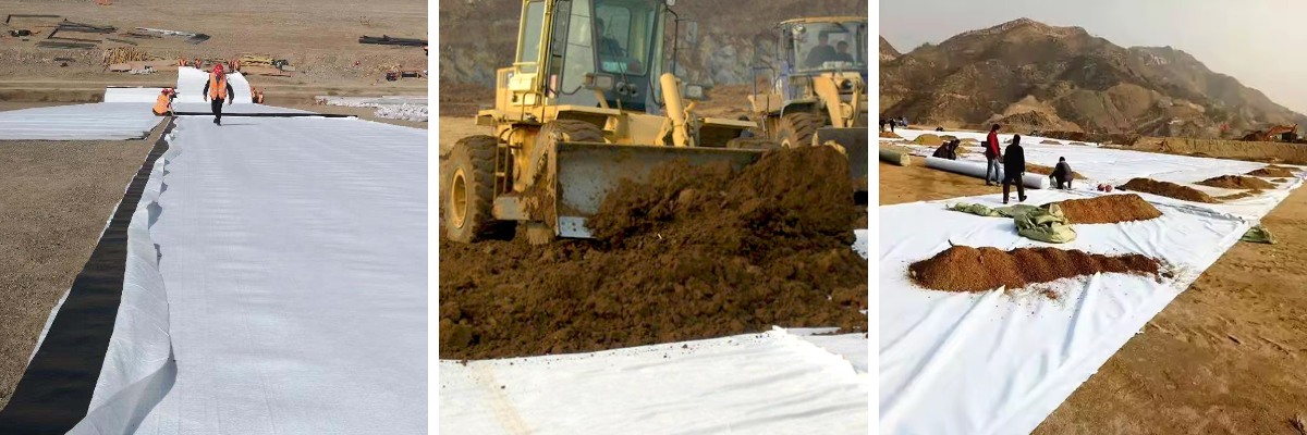 ผ้าใยสังเคราะห์แบบไม่ทอ 150 กรัม