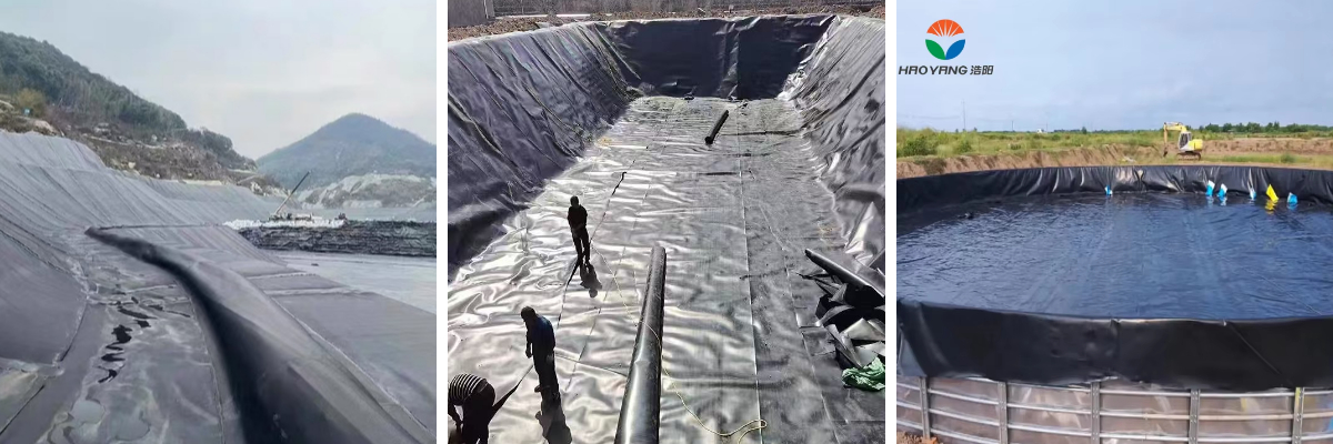 0.75mm LDPE Geomembrane Pond Liner